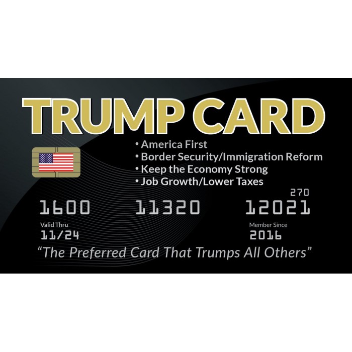 2020 Trump Novelty<br />Cards (pkg of 25)